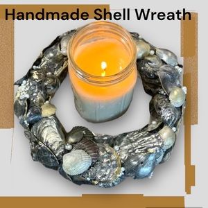Seashell Wreath - To Hanging or a Candle Adornment